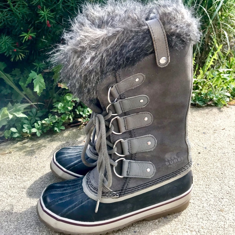 Grey Sorel Winter boots